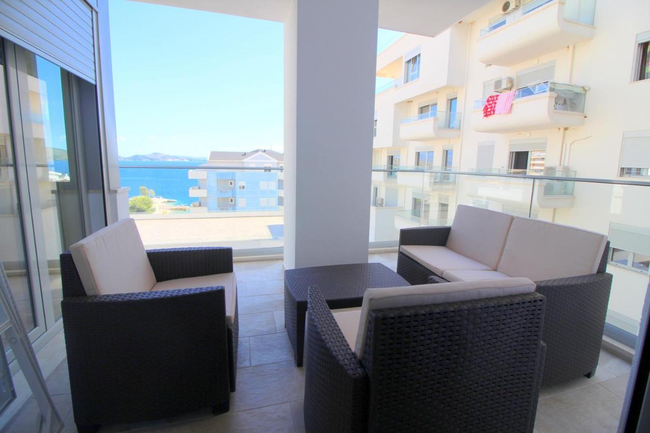Luxury Sea View Apartaments Sarande Luaran gambar