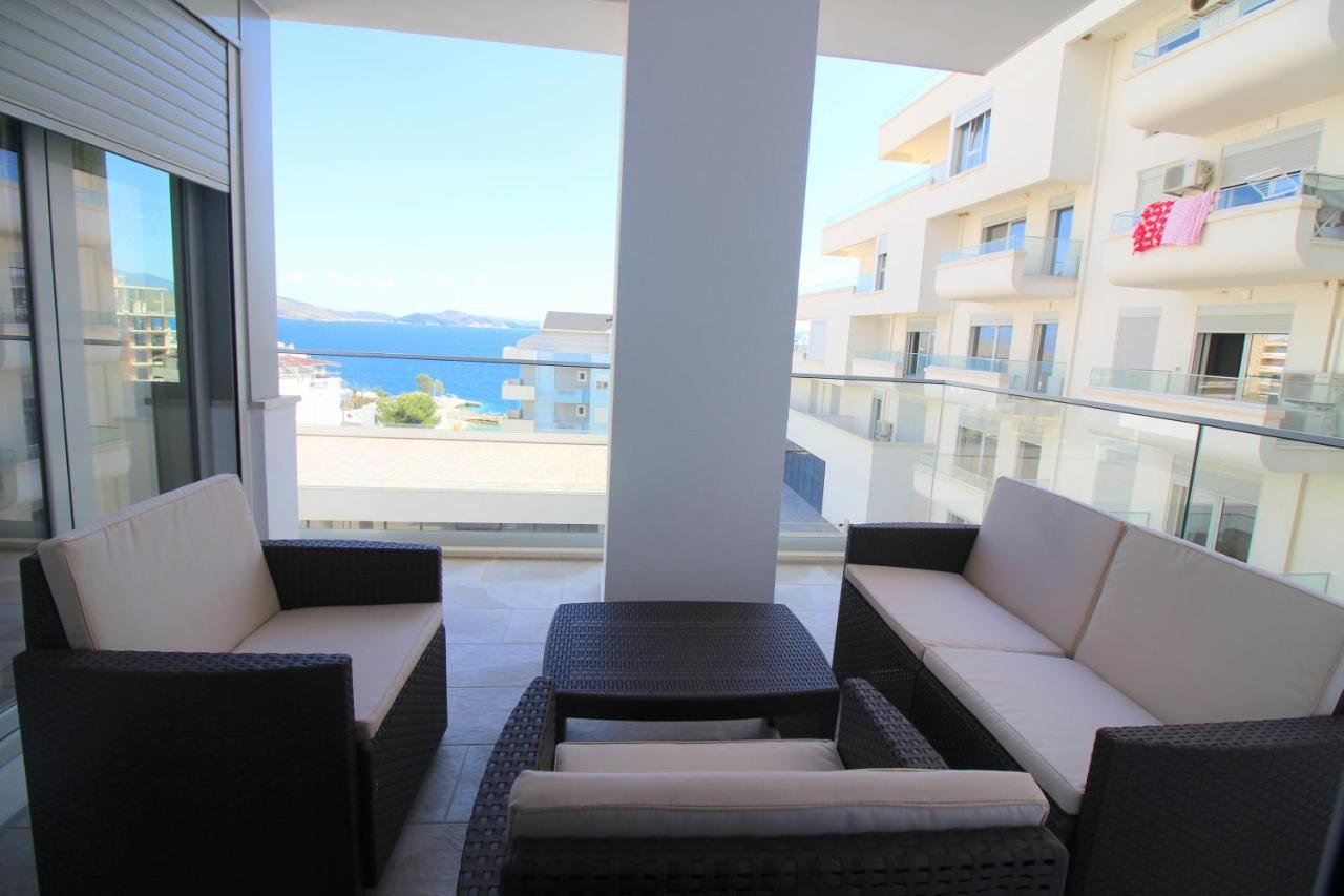 Luxury Sea View Apartaments Sarande Luaran gambar